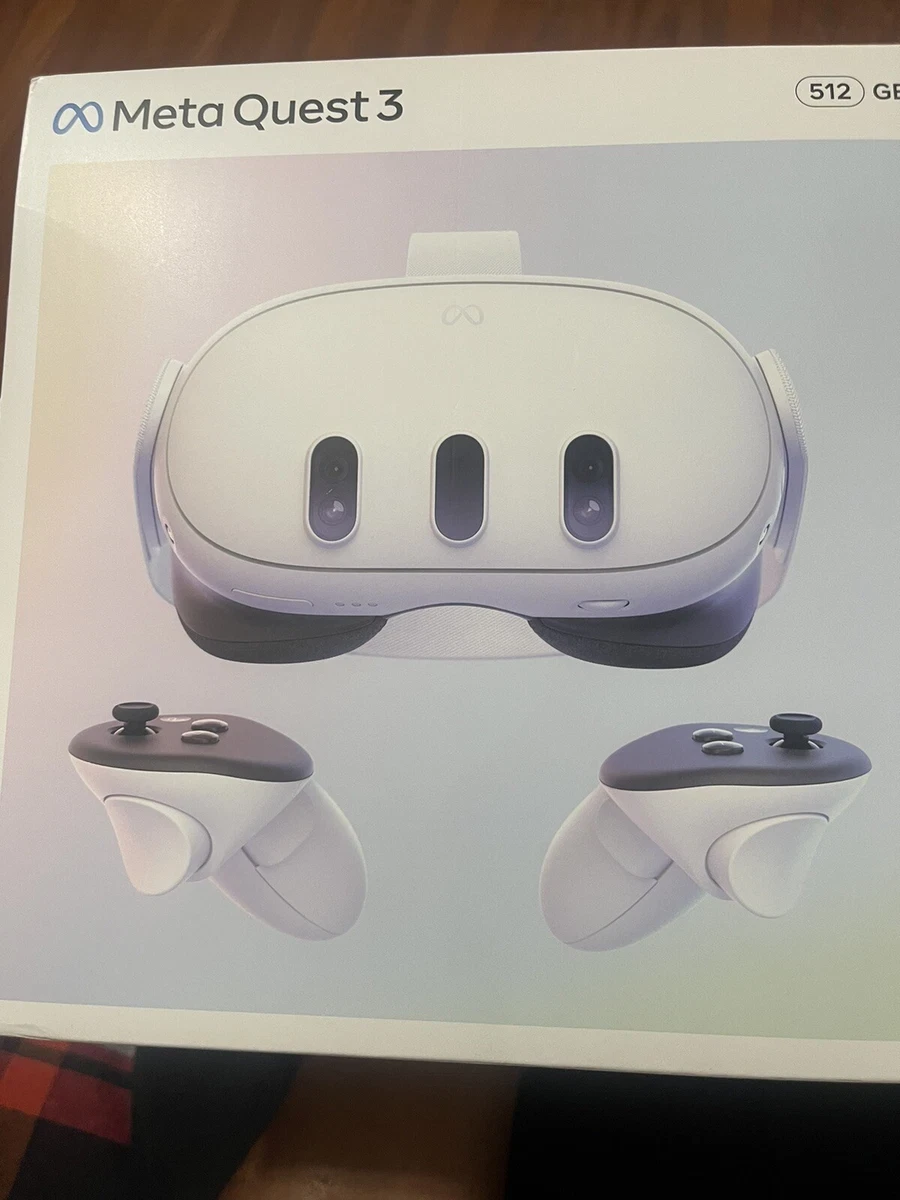 Meta Quest 3 512GB VR Headset with Controllers