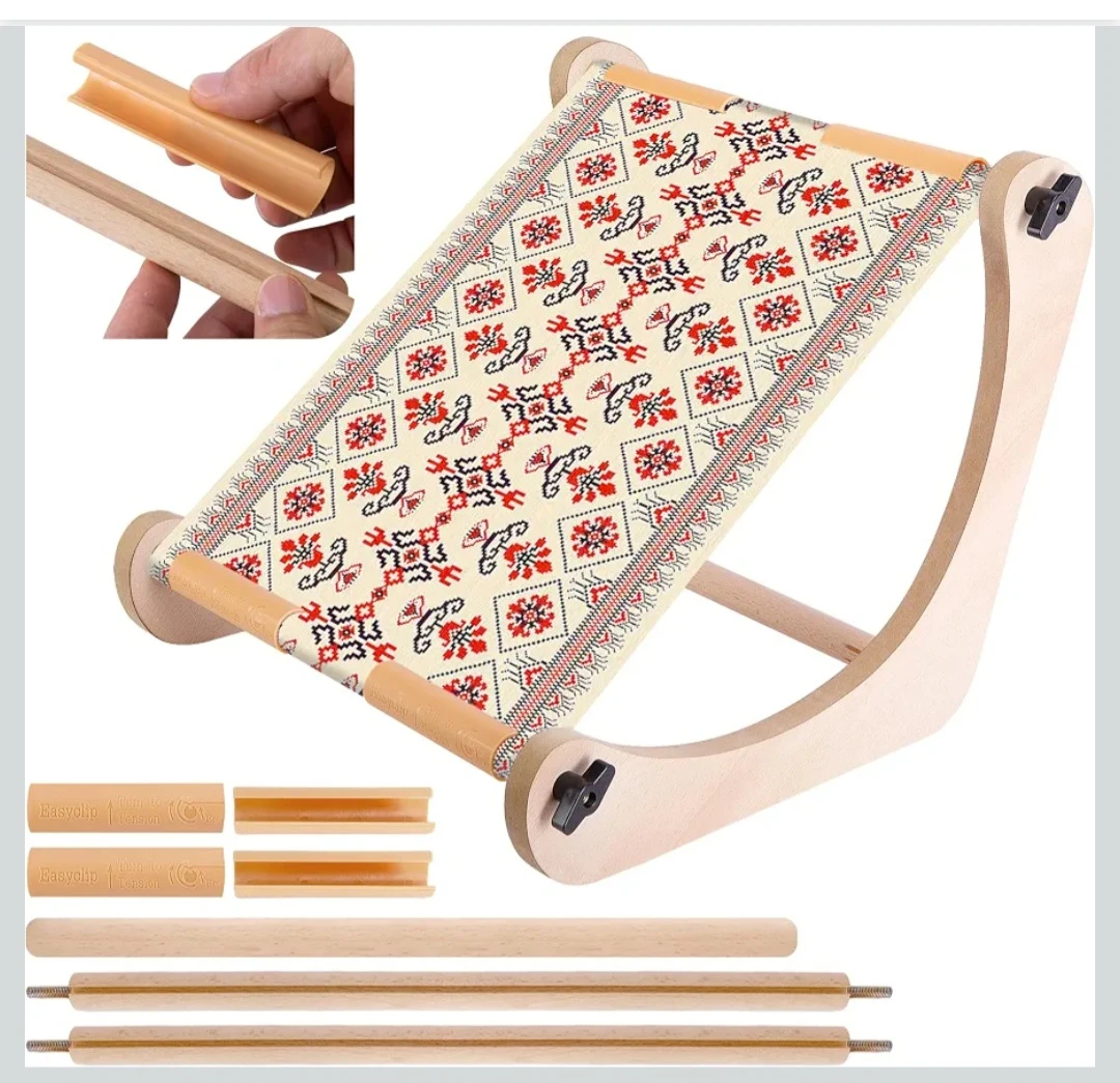 Wood Embroidery Hoop Stand