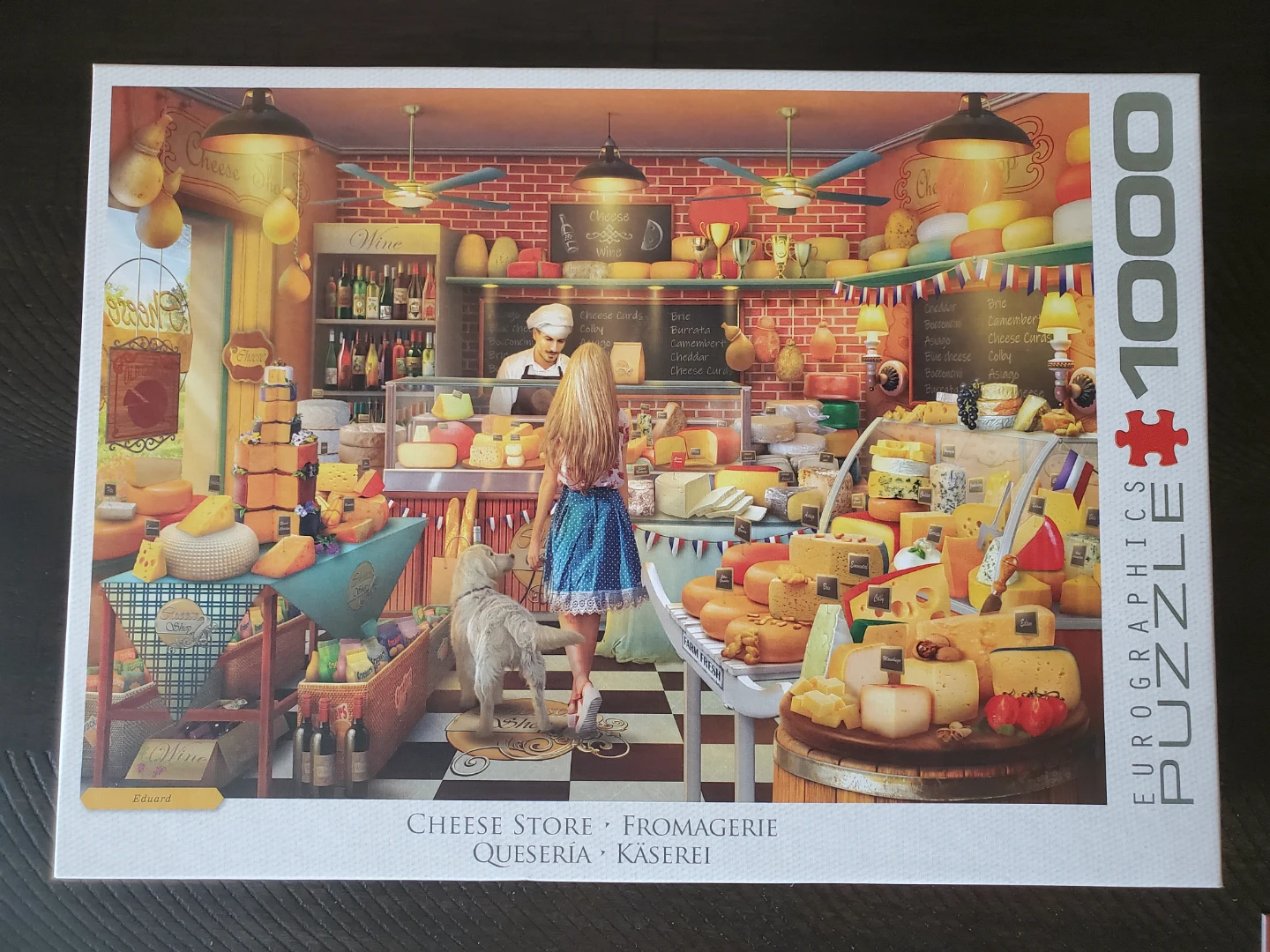 Eurographics 1000 Piece Puzzle - Cheese Store