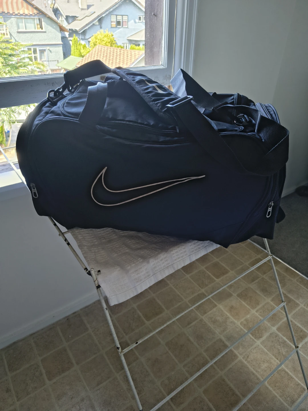 Nike Black Duffel Bag