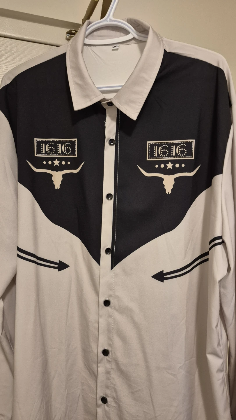 🤠 Western Style Long Sleeve Shirt - photo 5
