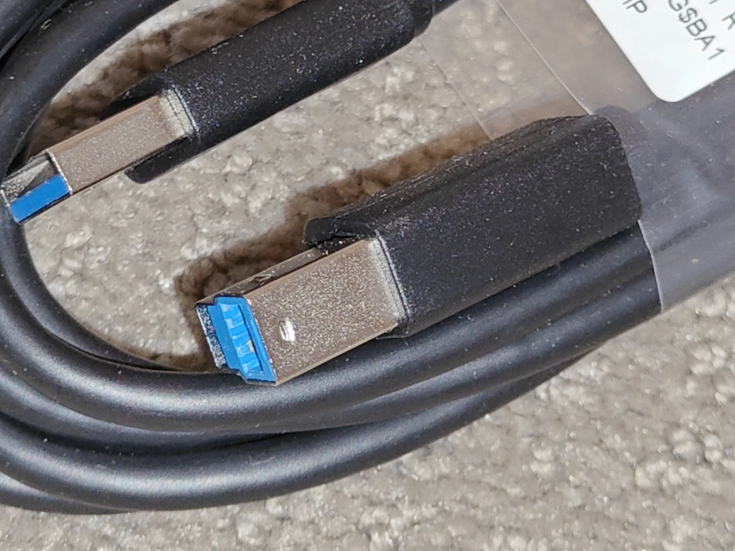 OEM Genuine Dell 6ft USB 3.0 SuperSpeed Cable (Type-A to Type-B) - photo 5