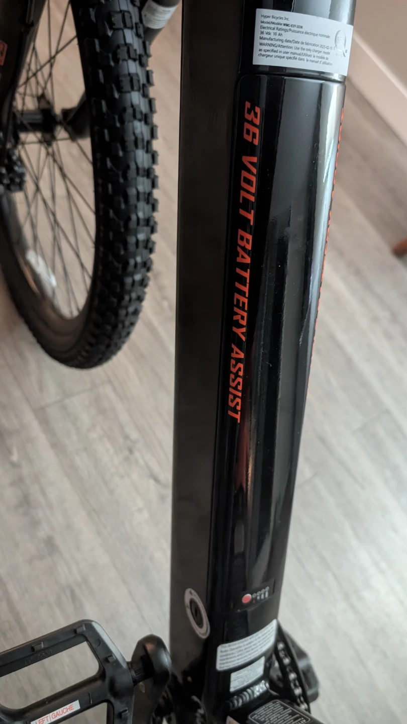 Brand new Hyper Electric Mountain Bike 36 Volt Battery Assist - photo 3