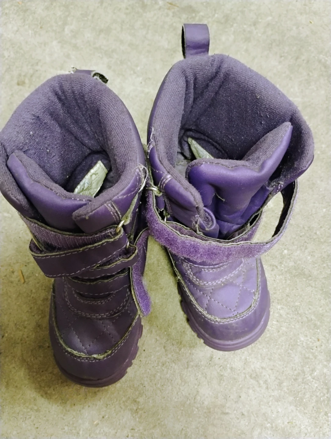 Purple Winter Boots size 10 - photo 4