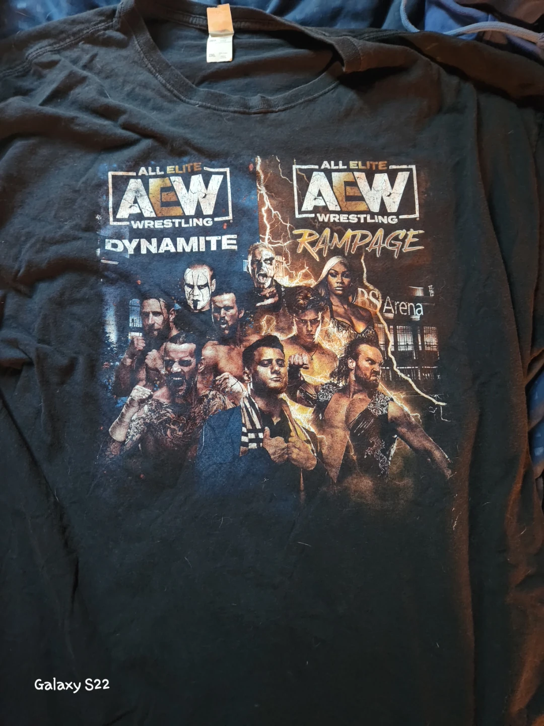 AEW Wrestling Dynamite Rampage T-Shirt - photo 3