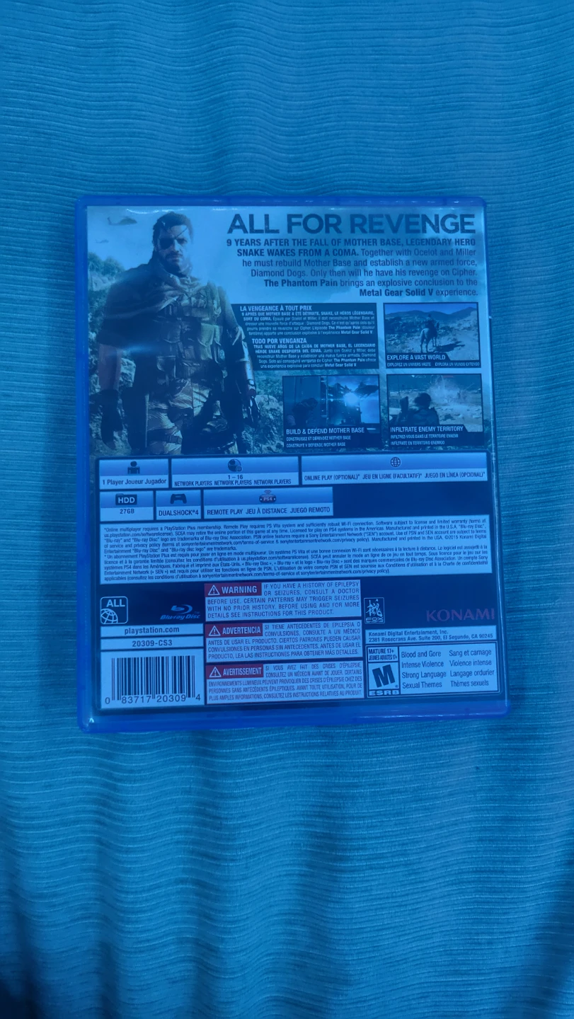 Metal Gear Solid V: The Phantom Pain PS4 - photo 2