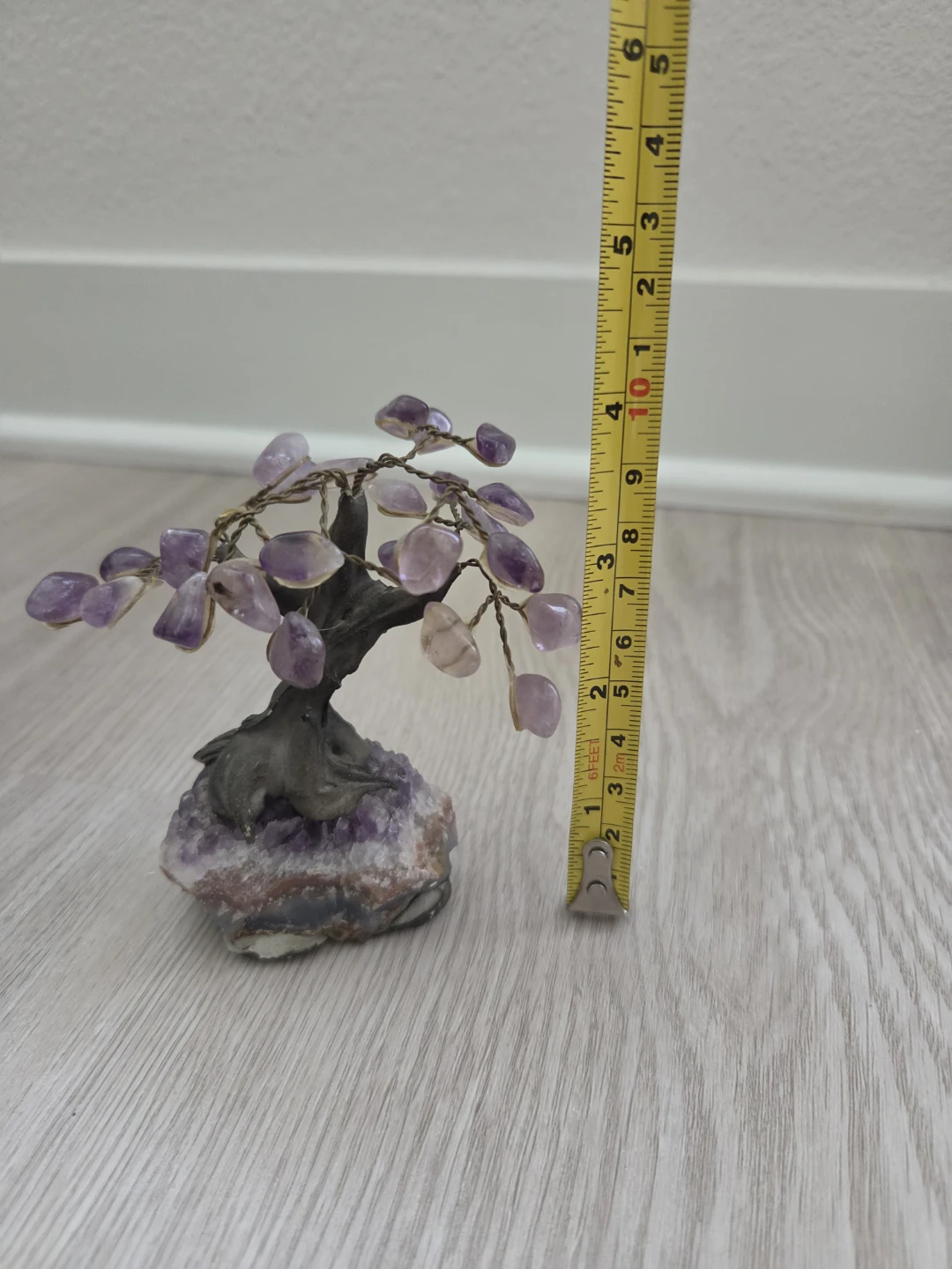 Amethyst Crystal Gem Tree Ornament - photo 2