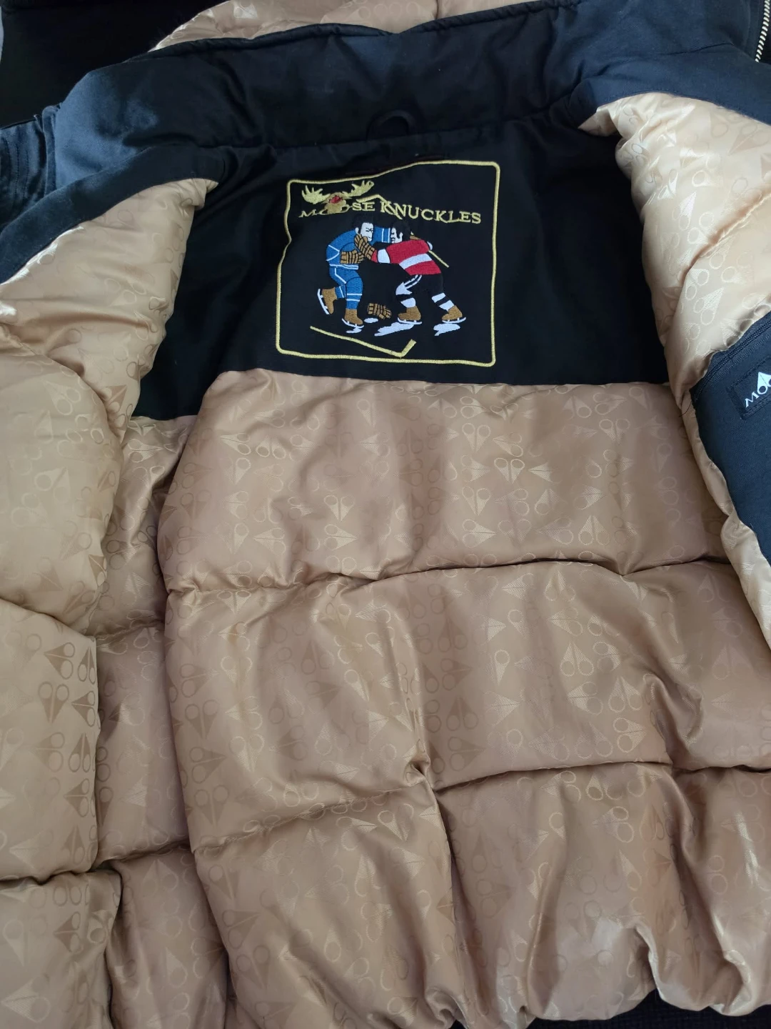 Moose Knuckles Bomber Jacket Black