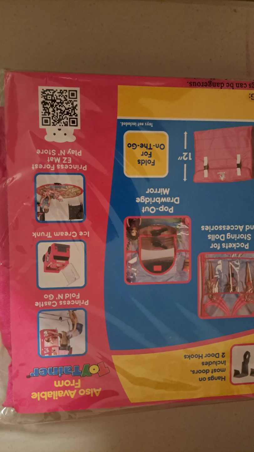 Princess Castle Fold N' Go Play & Put Away Organizer - photo 5