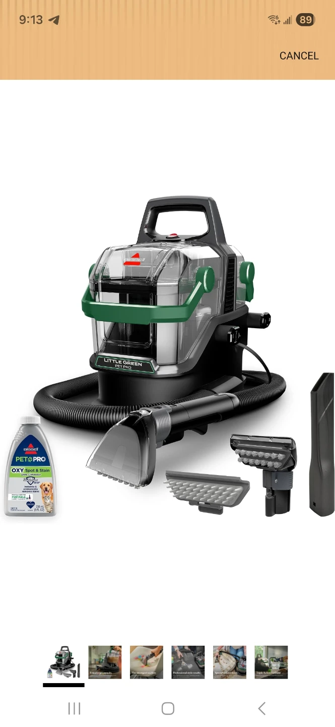 Bissell little green