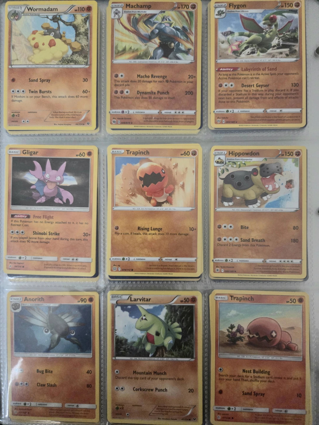 Pokemon cards - Rock and Fire types - photo 5