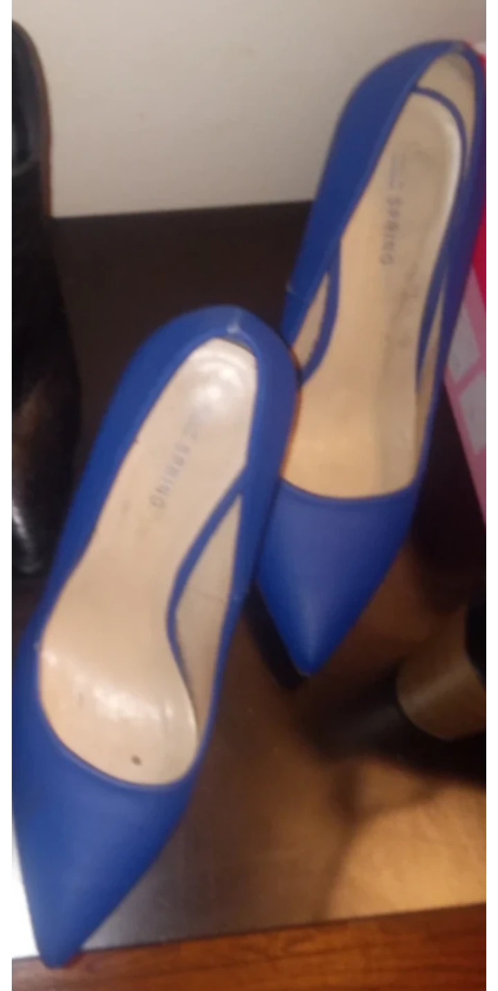 ALDO Spring Blue Pointed Toe Heels - photo 2