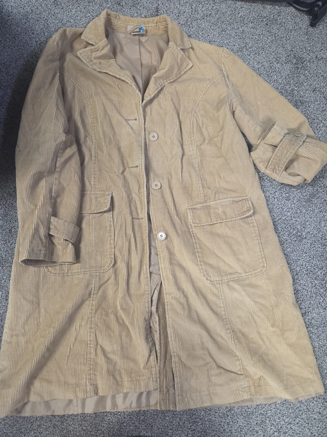 Cotton Ginny Corduroy Coat XL/TG