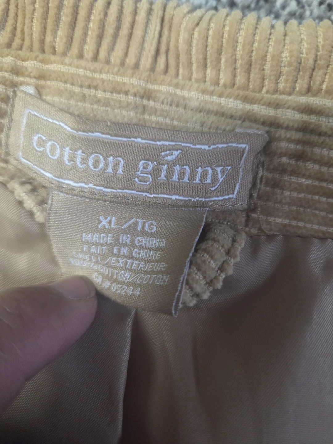 Cotton Ginny Corduroy Coat XL/TG - photo 2