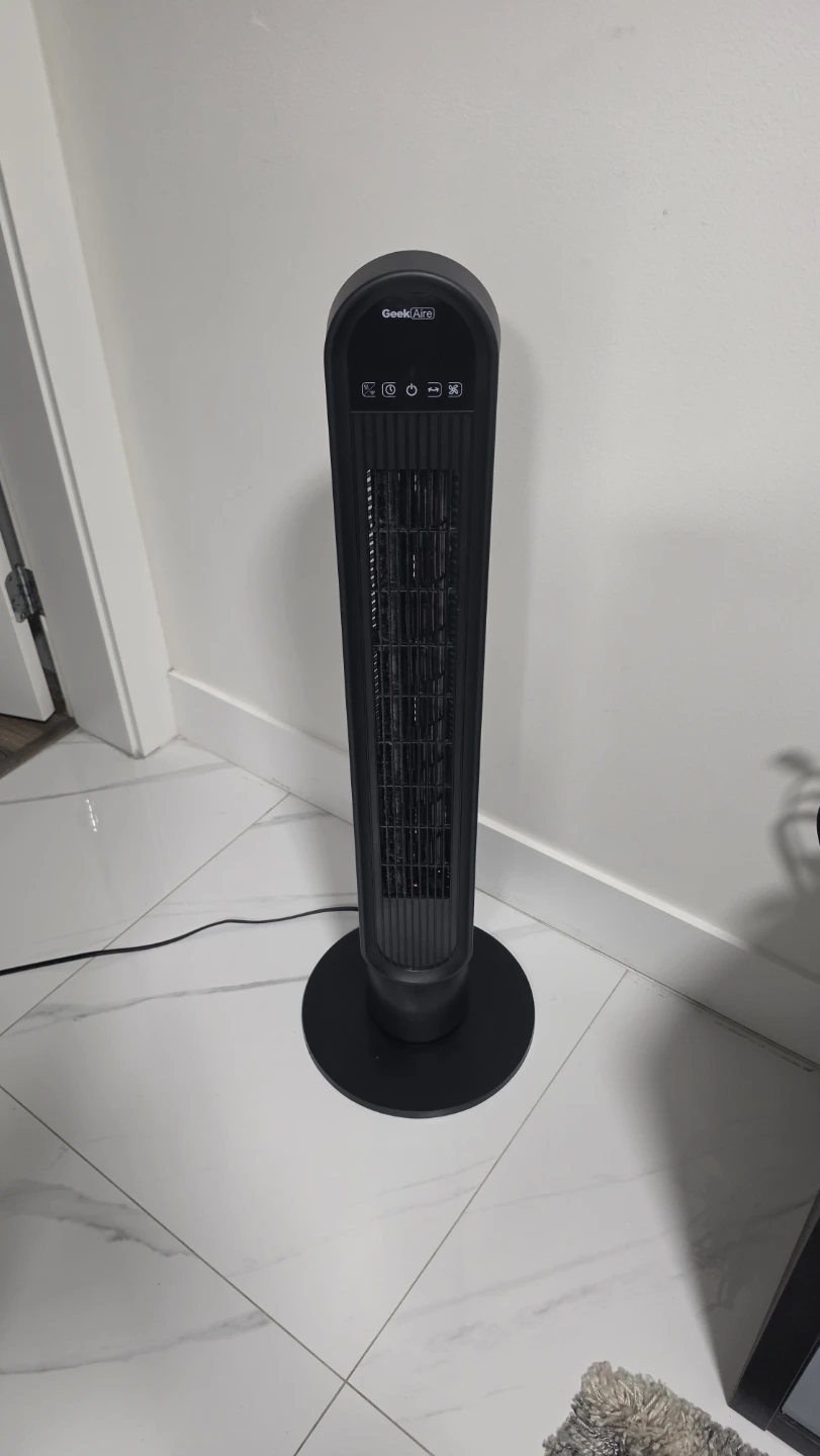 Geek Aire Tower Fan - Black