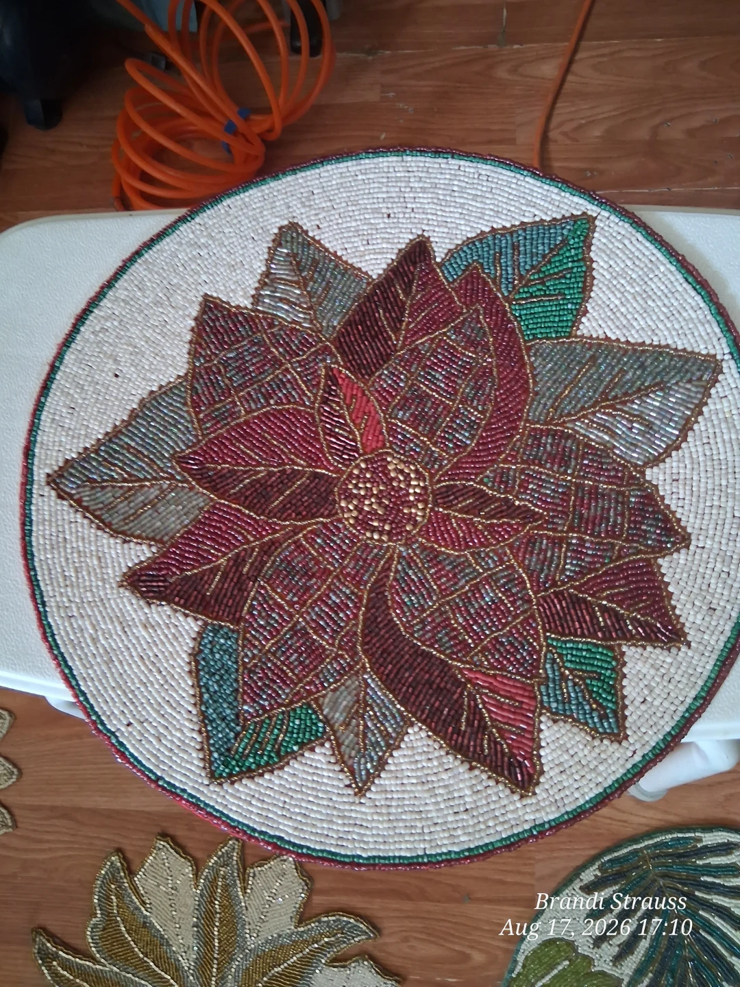 Beaded decorative mats - photo 4