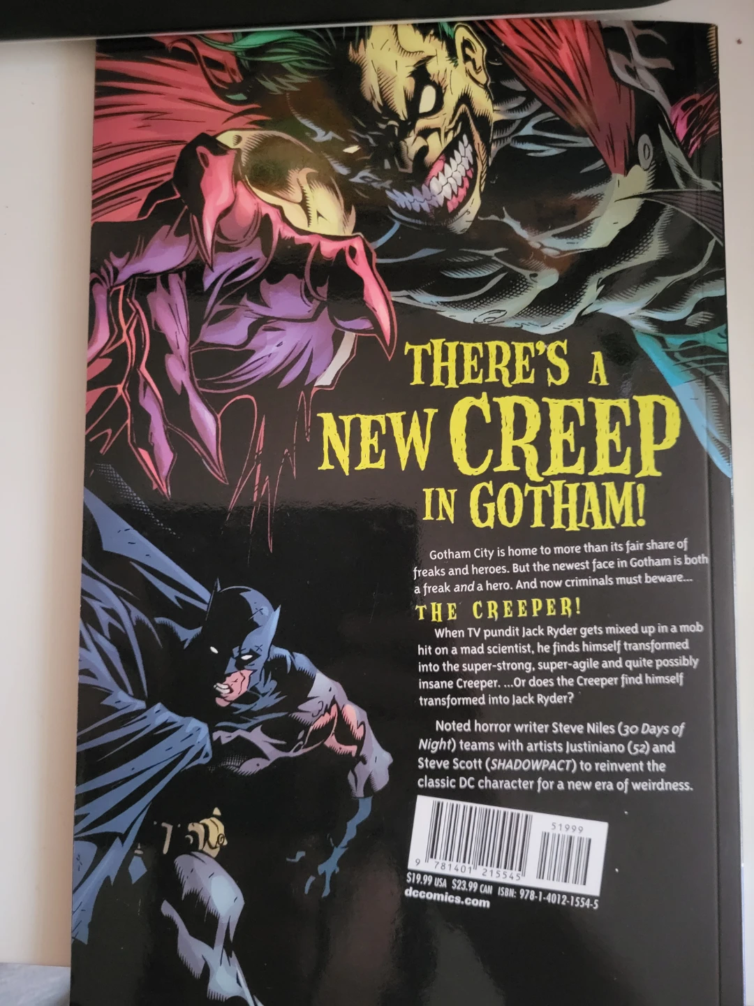 DC Creeper Welcome to Creepsville comic (great quality) - photo 2