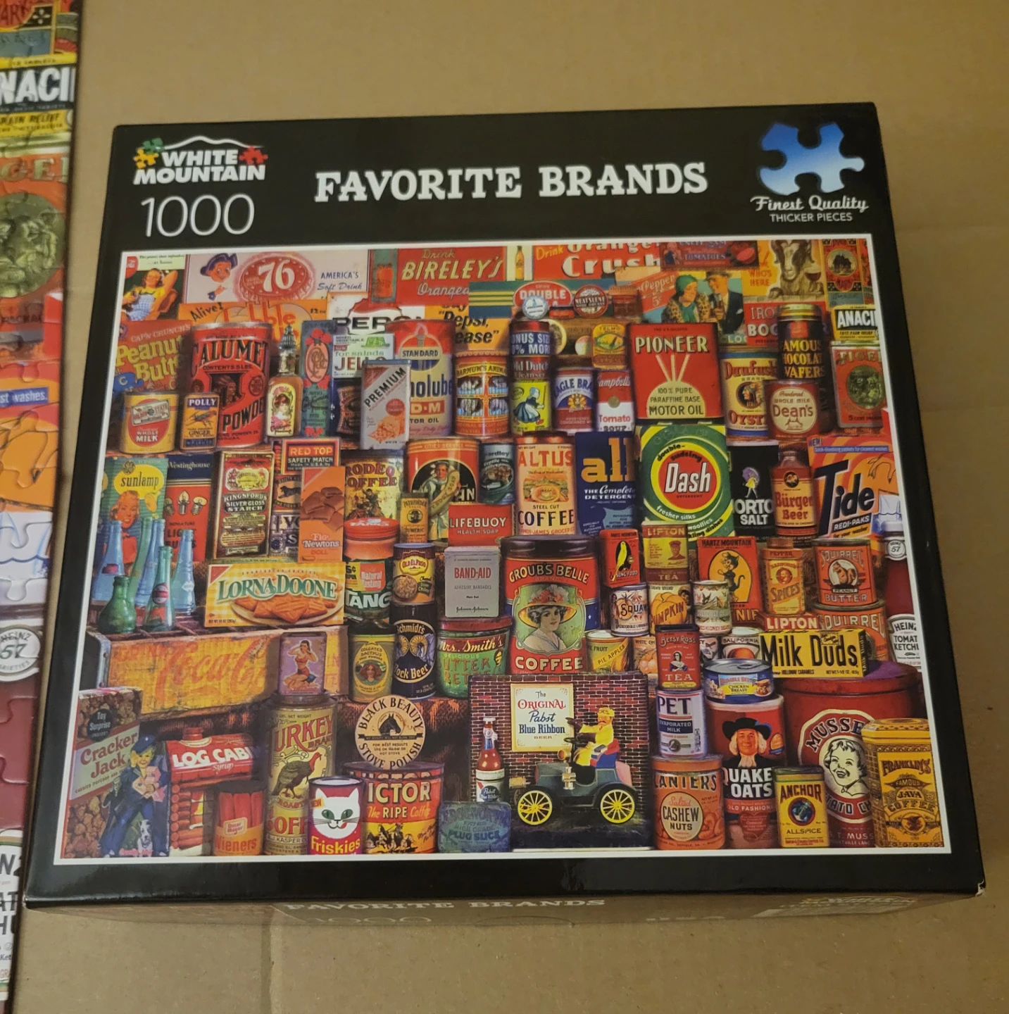 White Mountain Favorite Brands 1000 Piece Jigsaw Puzzle - photo 2
