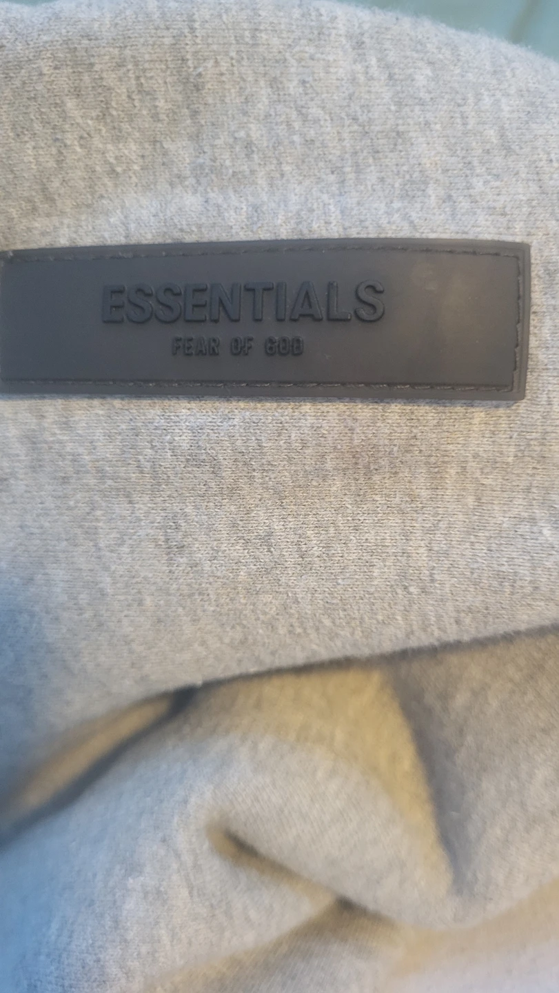 ESSENTIALS Fear of God Grey Hoodie - photo 4