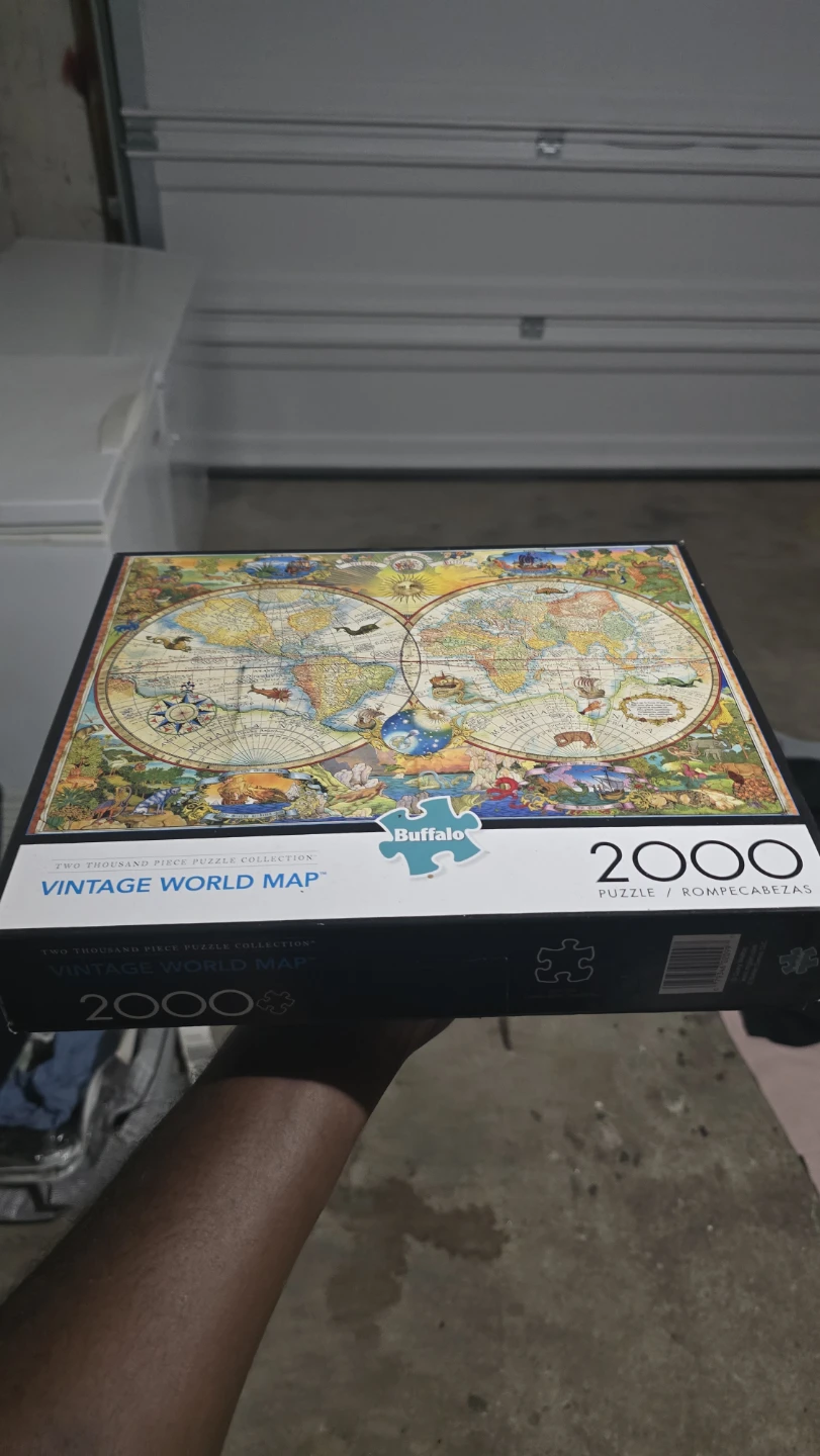 Buffalo Games Vintage World Map 2000 Piece Puzzle - photo 2
