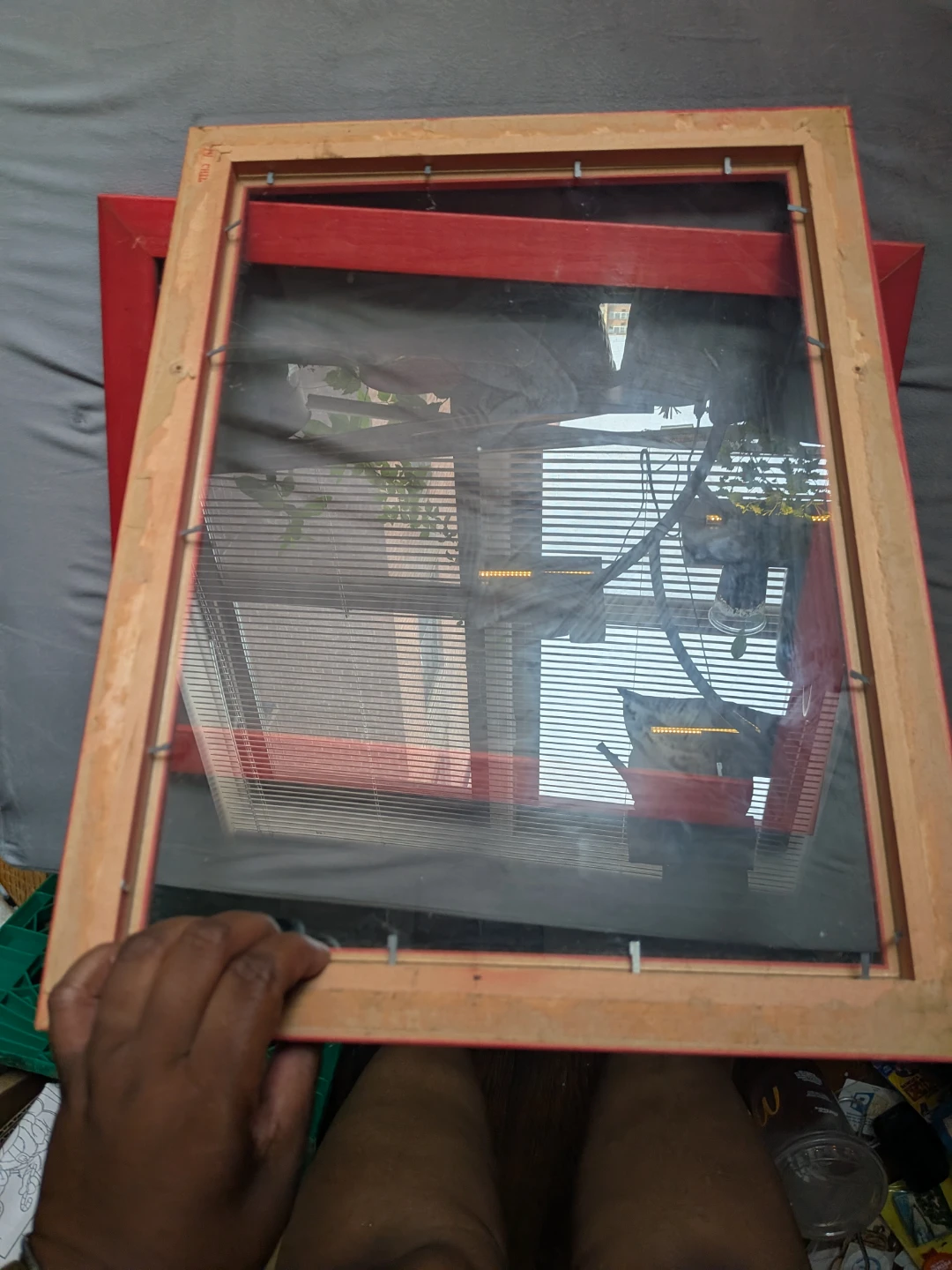 Red Wooden Picture Frame (2) - photo 3