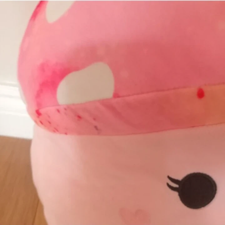 Pink Mushroom Squishmallow Molly - photo 2