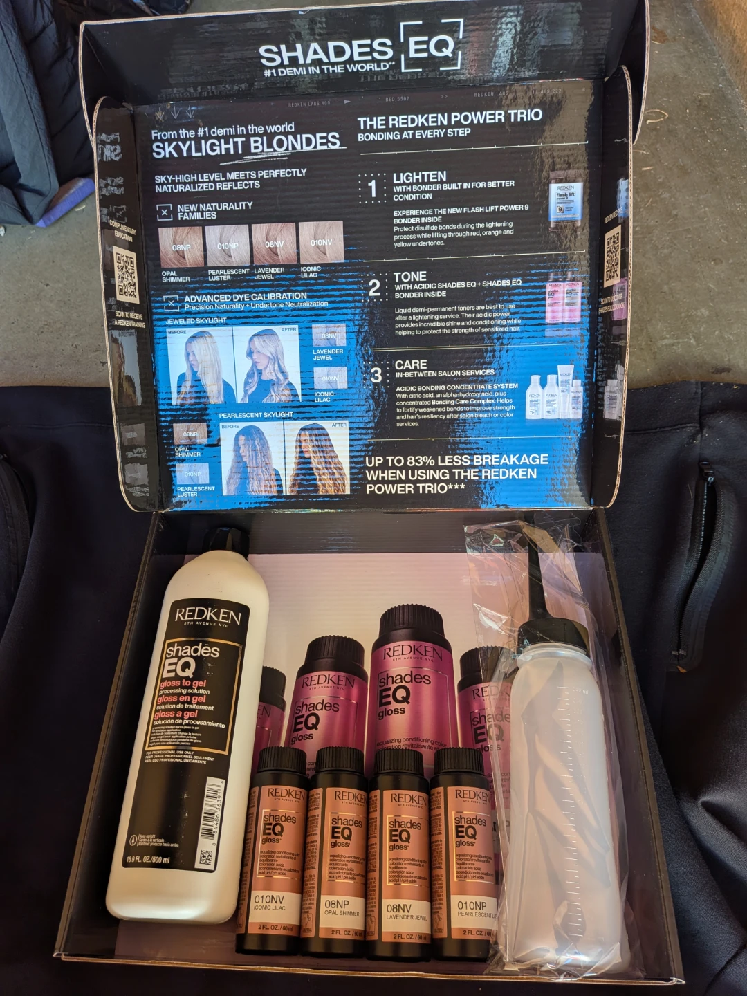 NEW Redken Shades EQ (Skylight blondes) Launch Box - photo 2