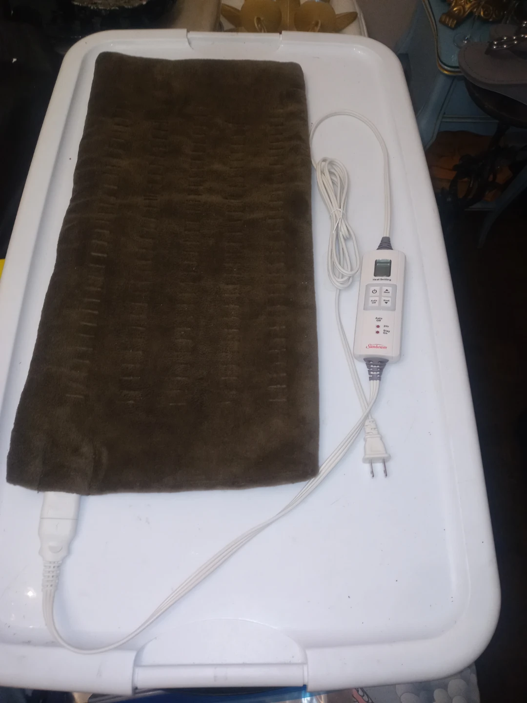 Sunbeam Xpress King Size lectric Heating Pad # CAT95C
