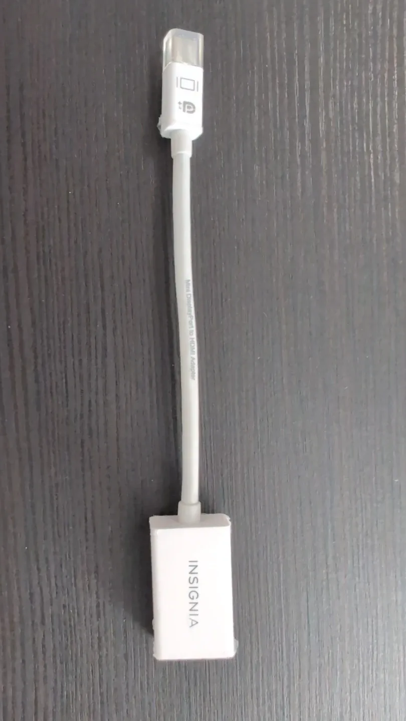 Insignia Mini DisplayPort to HDMI Adapter – White - photo 2
