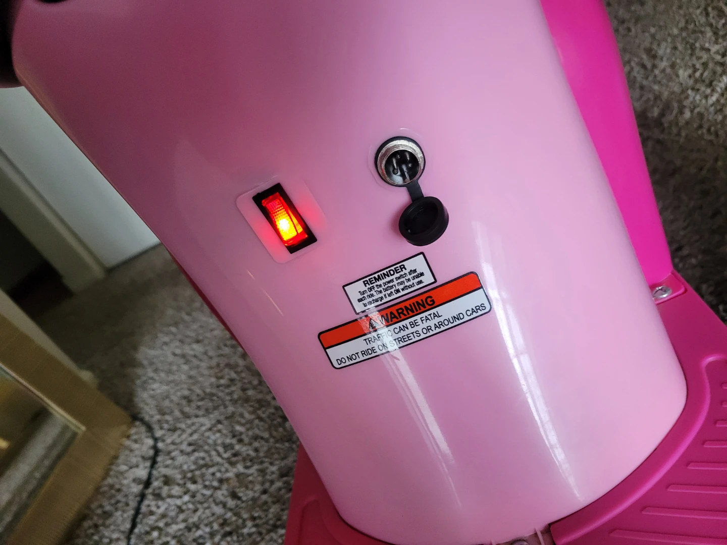 Pink Razor Pocket Mod Electric Scooter