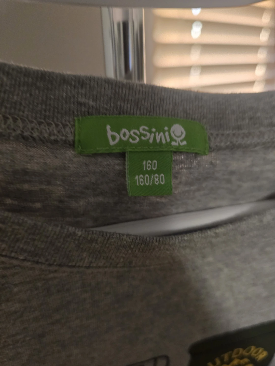 Bossini Grey Long Sleeve Shirt - Size 160 - photo 2