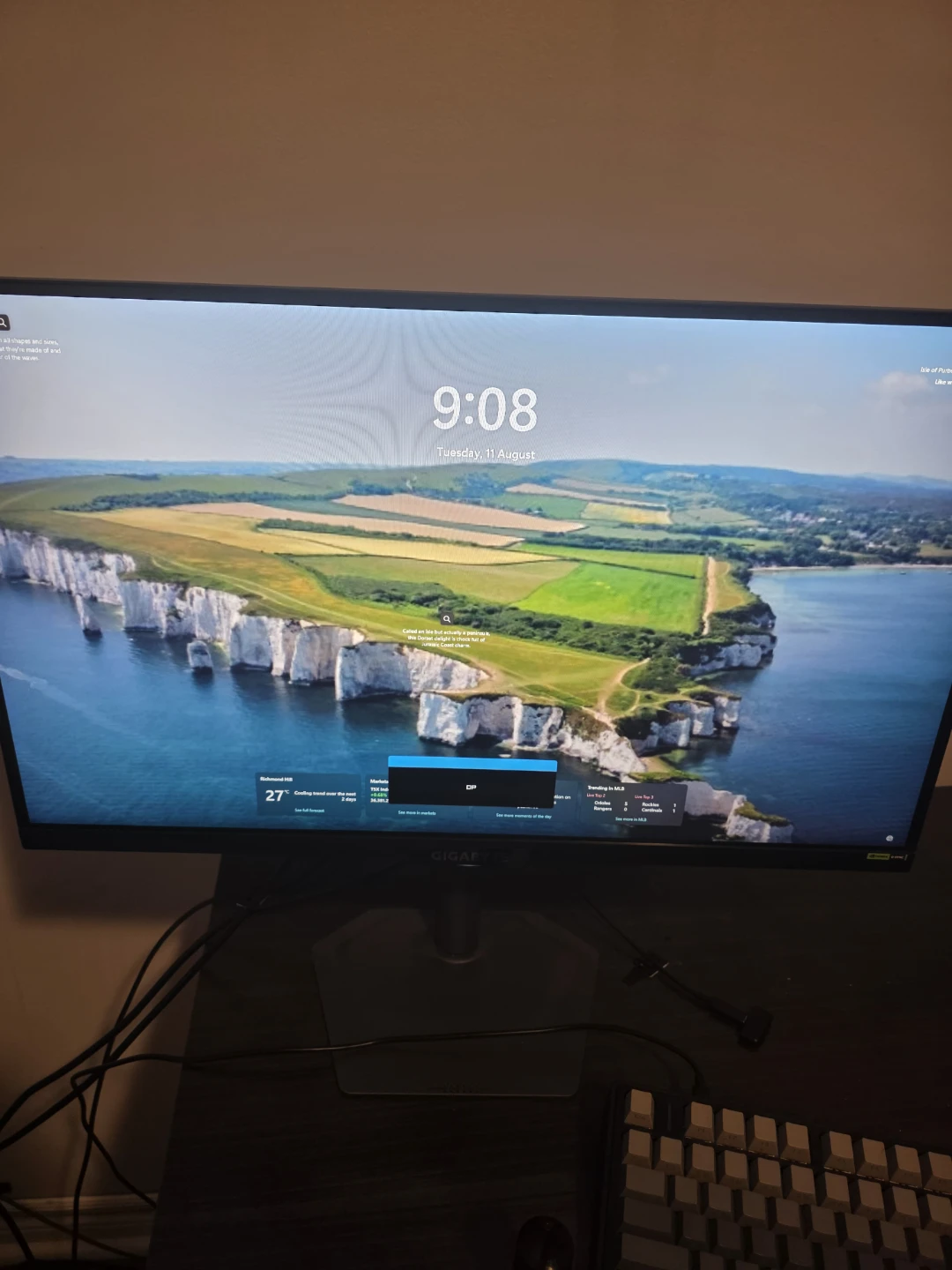 Gigabyte 27 inch 1440p 320hz IPS Gsync & freesync premium pro