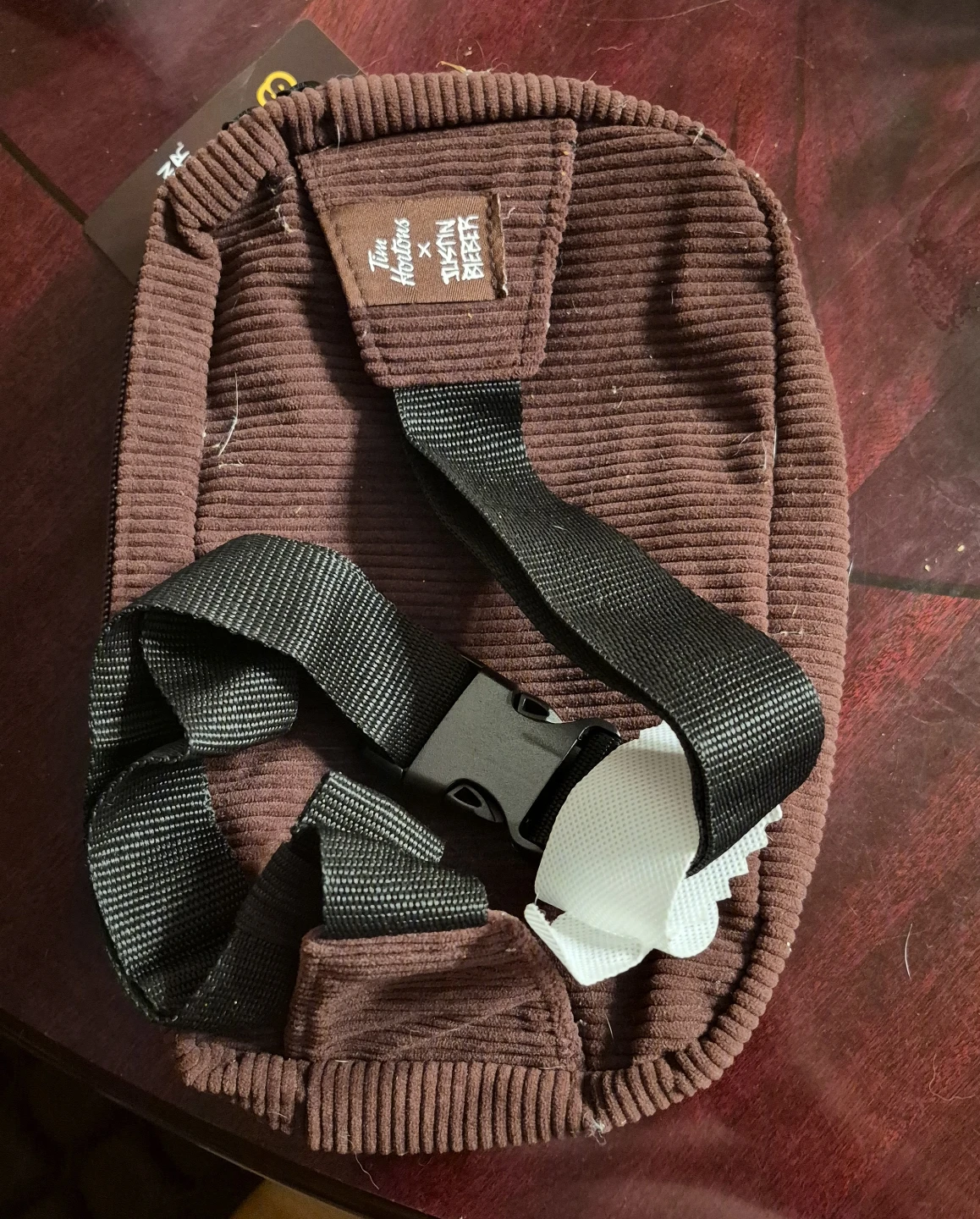 Tim Hortons x Justin Bieber 'TimBiebs' Corduroy Fanny Pack - photo 3