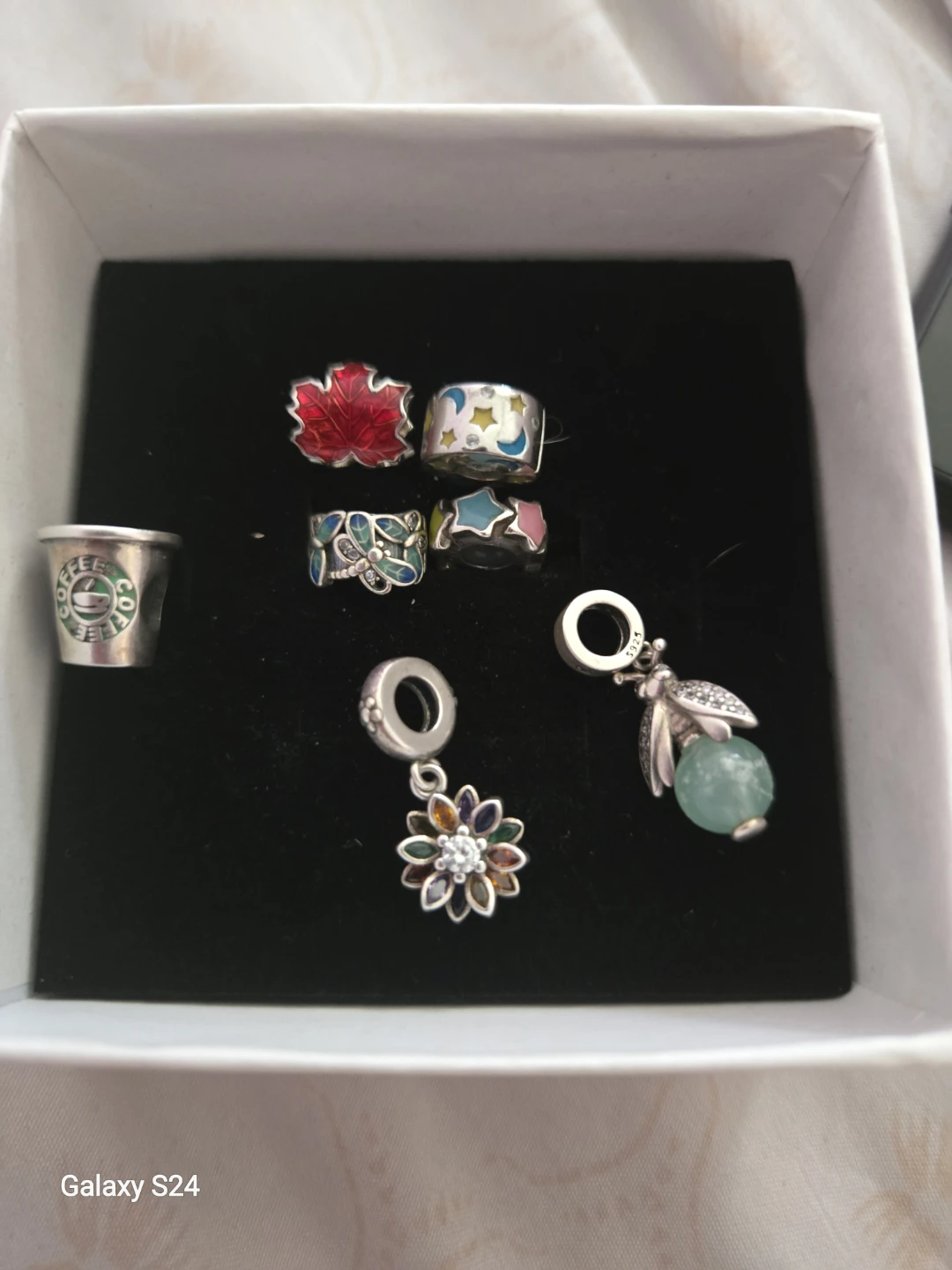 Assorted Charms and Beads for Bracelets