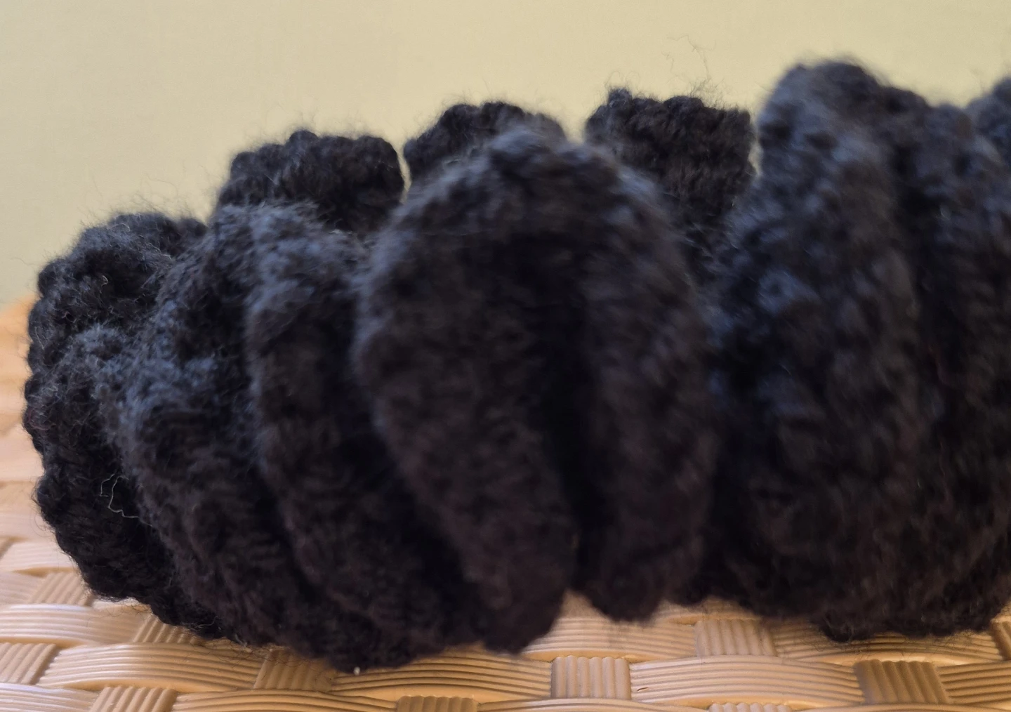 Large size Black Scrunchie - photo 2
