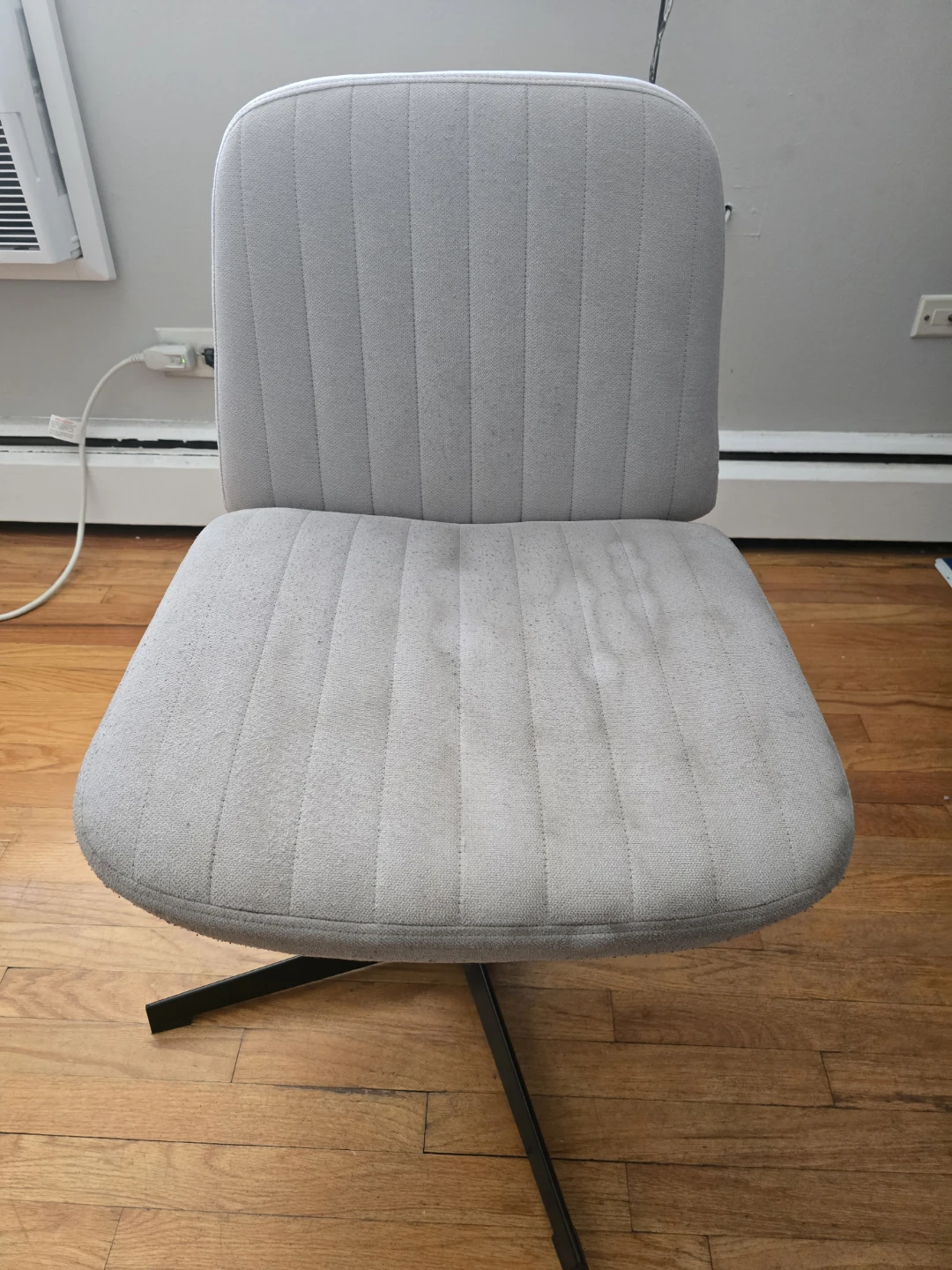 Gray Fabric Office Chair