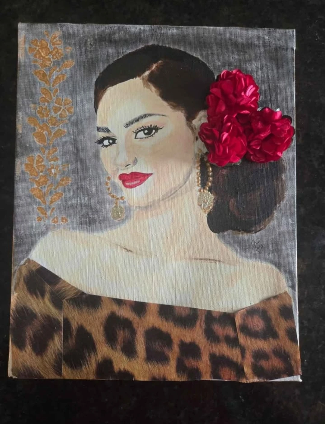 Handmade Artwork Portrait Painting