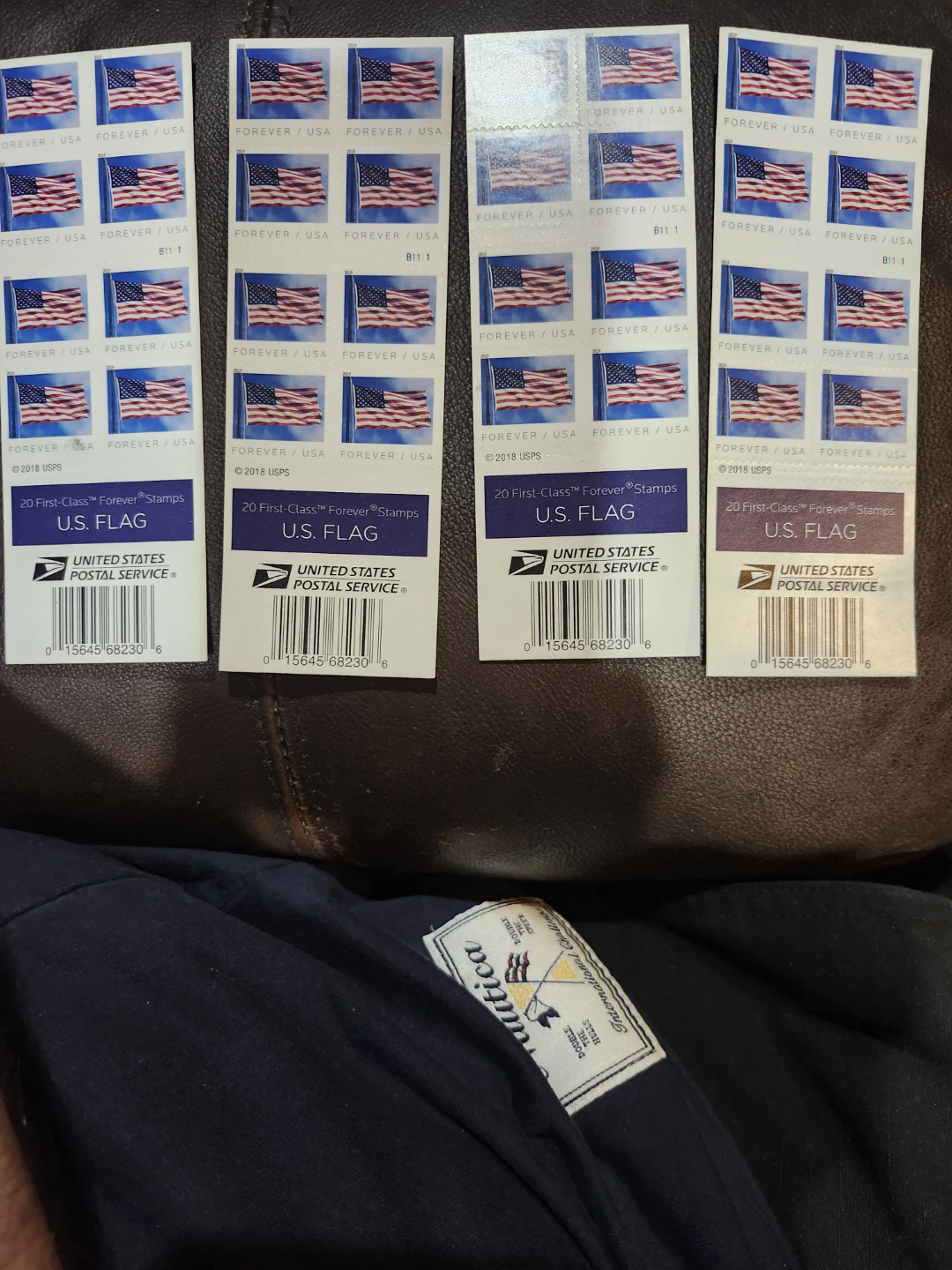 2023 US Flag Forever Stamps (4 sheets of 20)