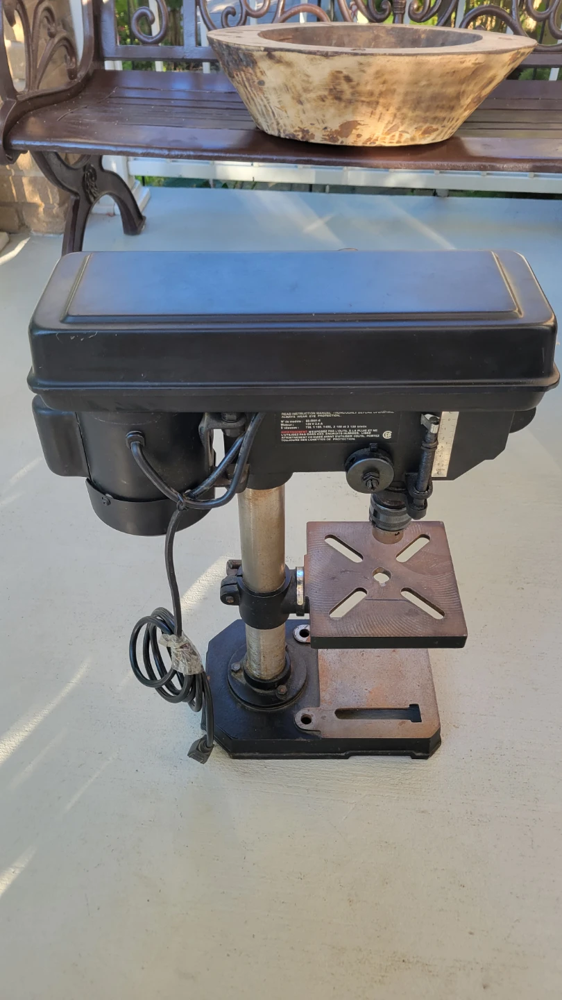 BENCH  Drill Press like brand new - photo 2