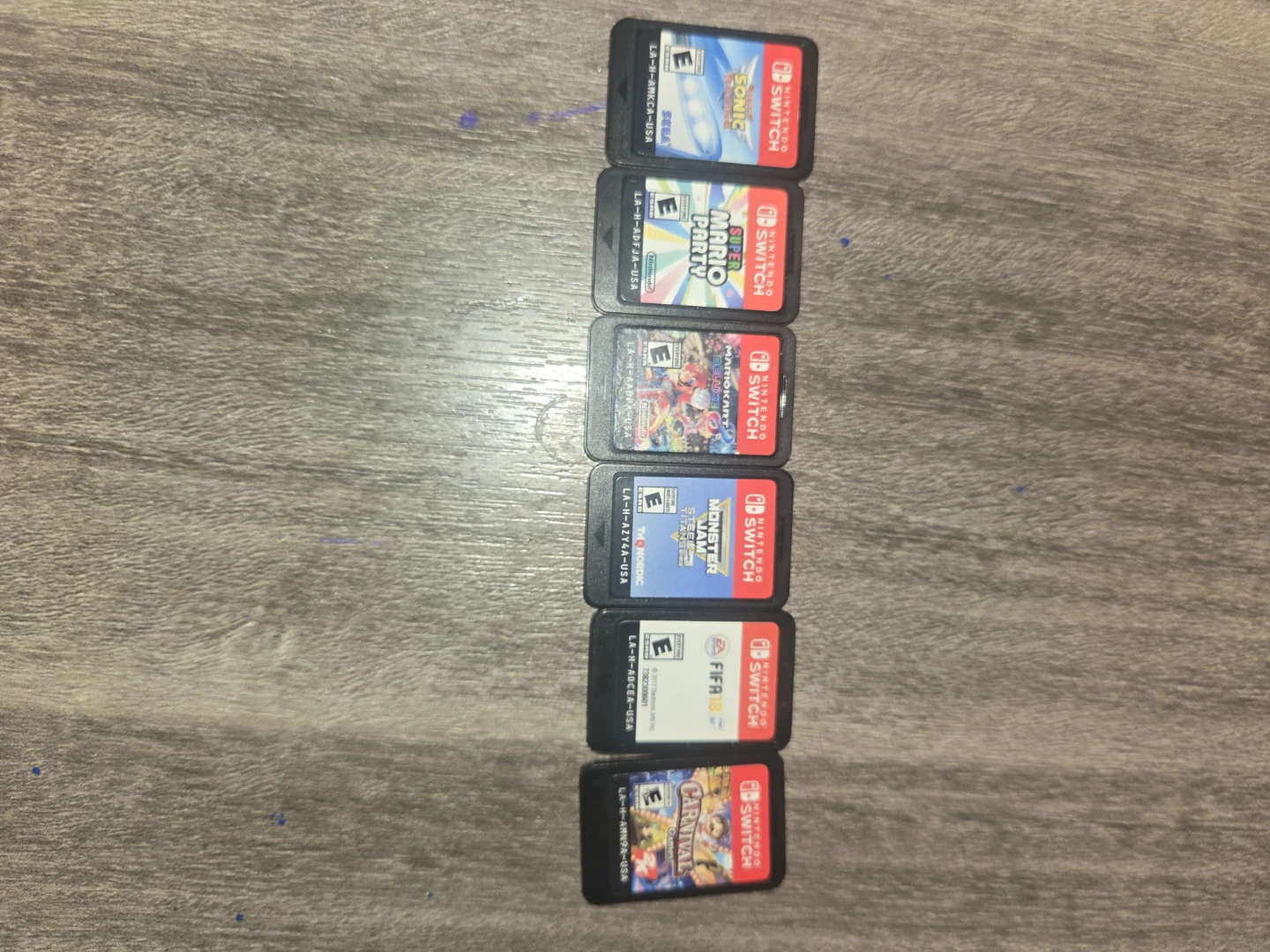 Nintendo Switch Console Bundle with 6 Games - photo 2