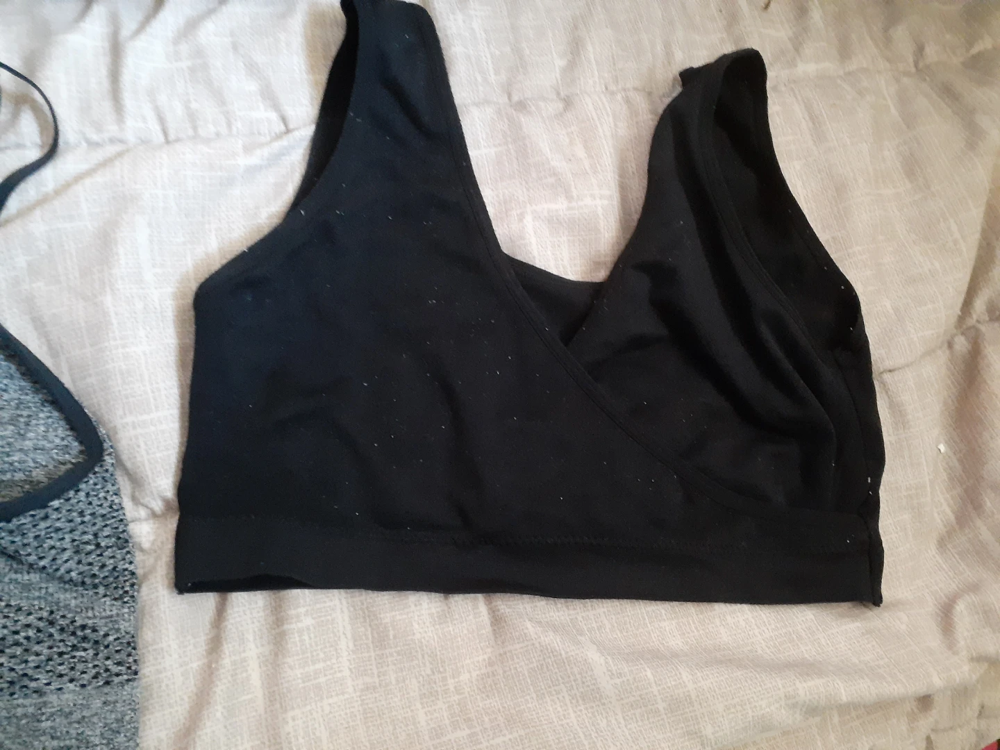 Black Sports Bra