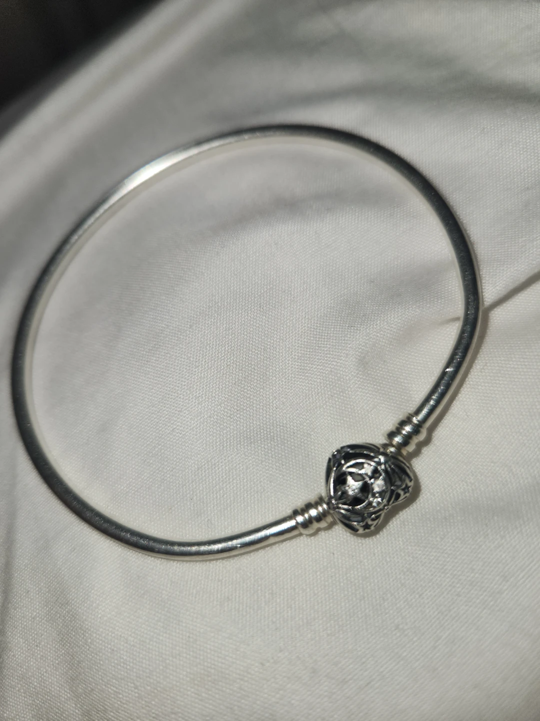 Pandora Sterling Silver Bangle Bracelet - photo 2