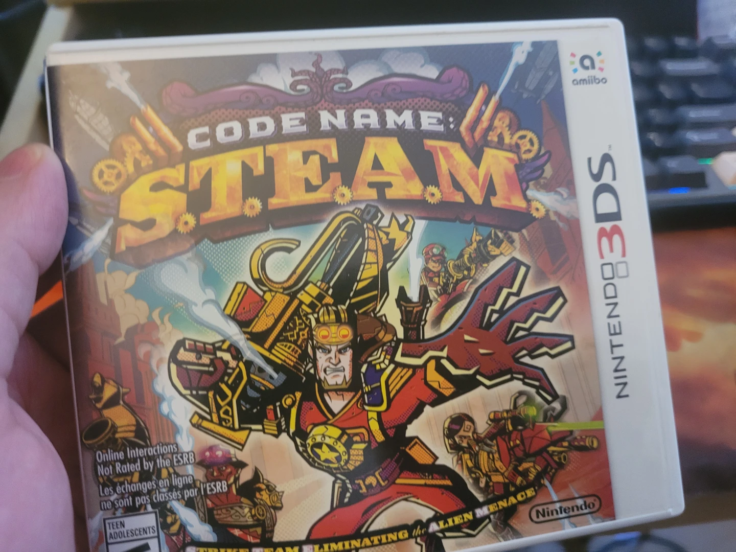 Nintendo 3DS Game: Code Name: S.T.E.A.M.