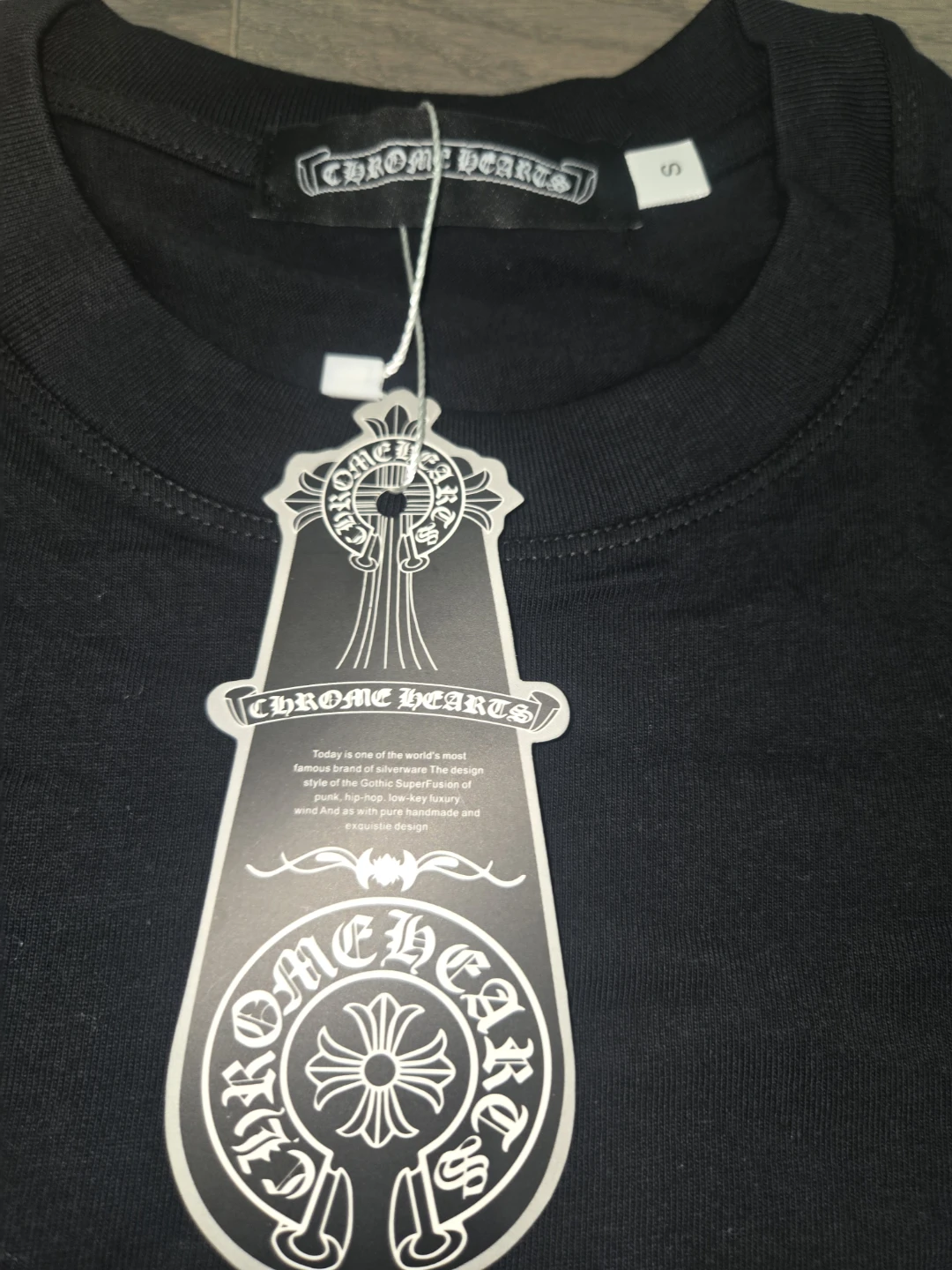 Chrome Hearts T-Shirt Black And White - photo 4