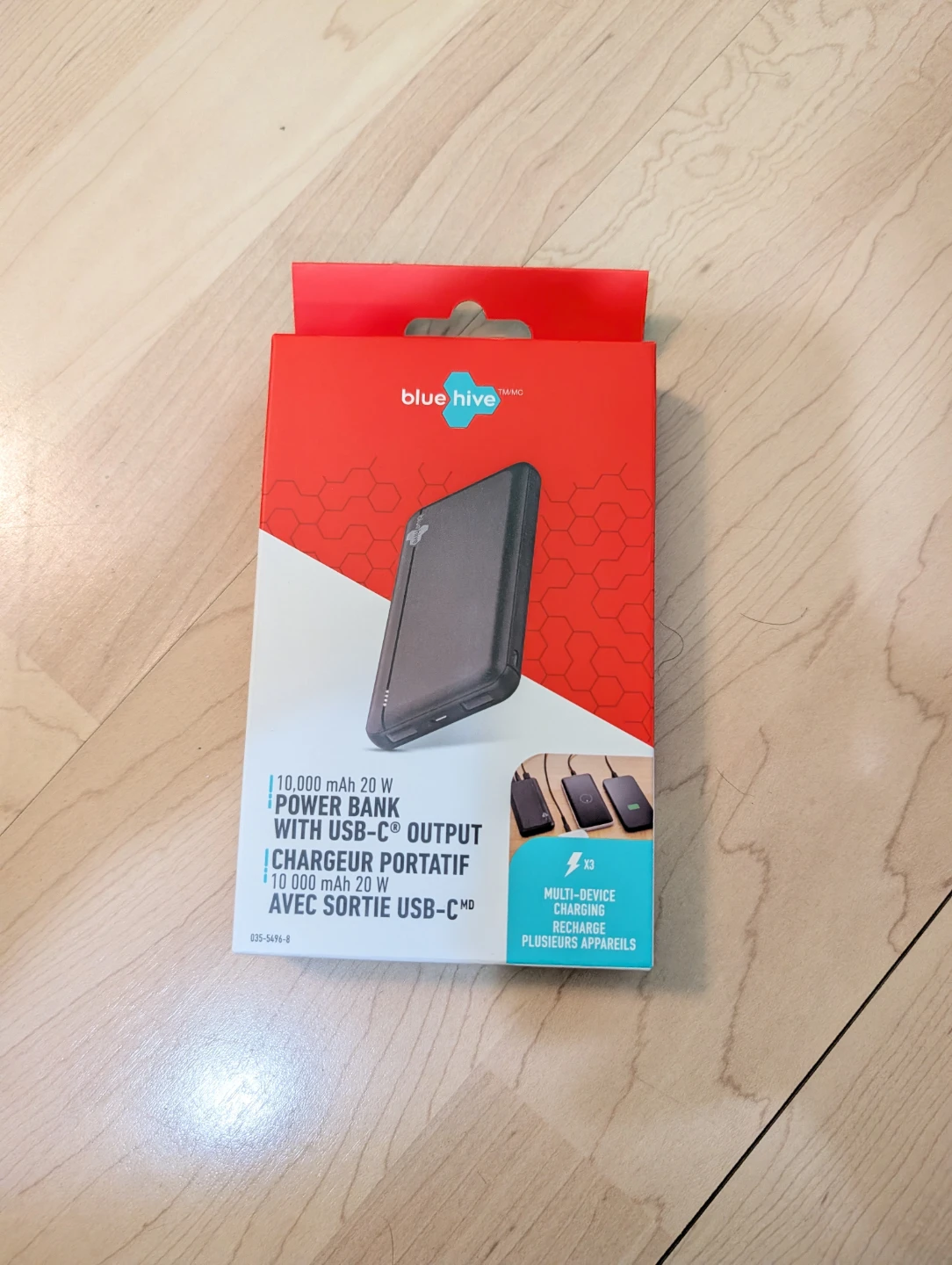 10,000 mAh 20W Power Bank with USB-C
