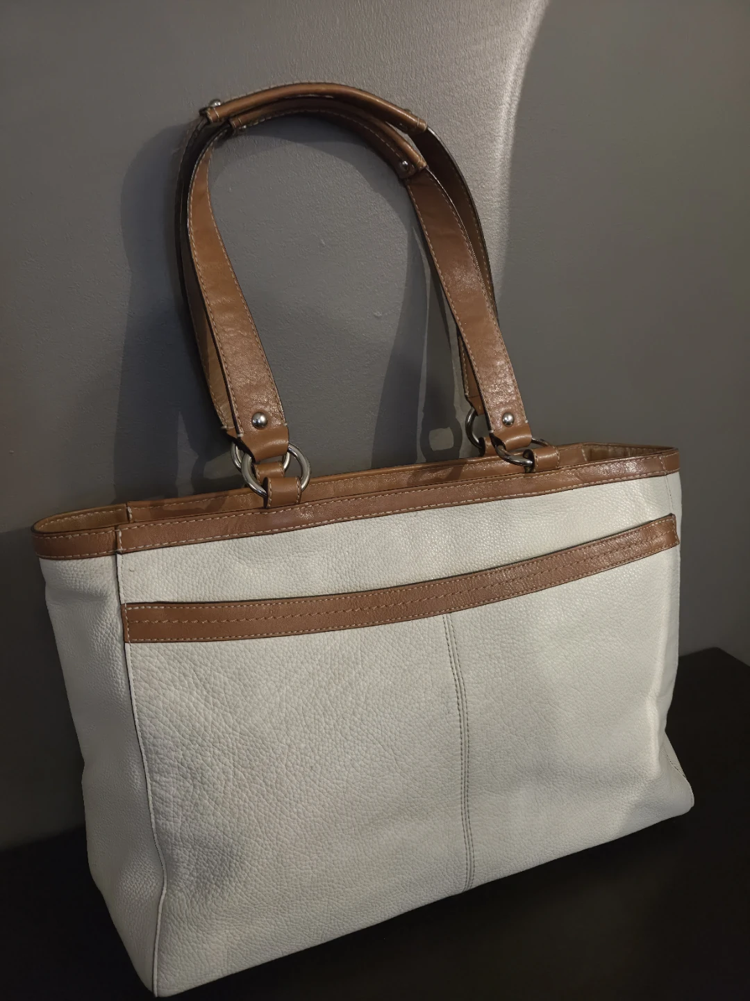 Rare Coach Y2K Leather Tote Bag - photo 2
