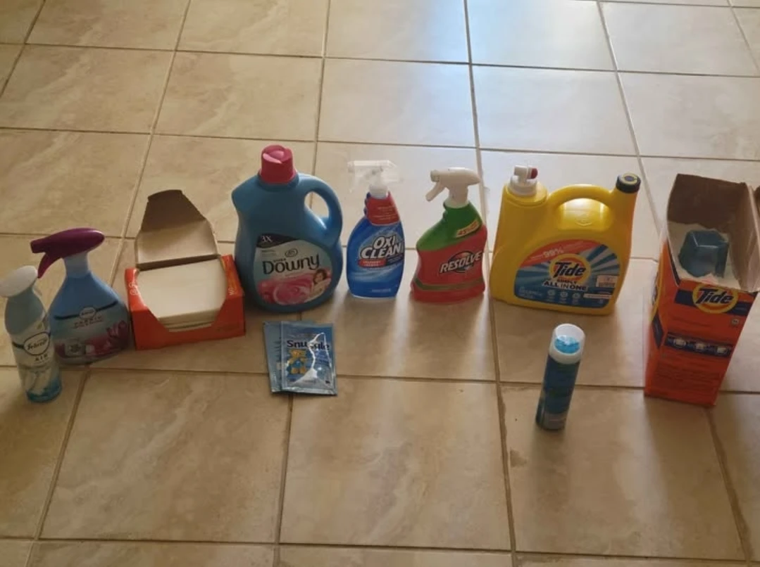 Laundry Detergent Bundle - Tide, Downy, OxiClean