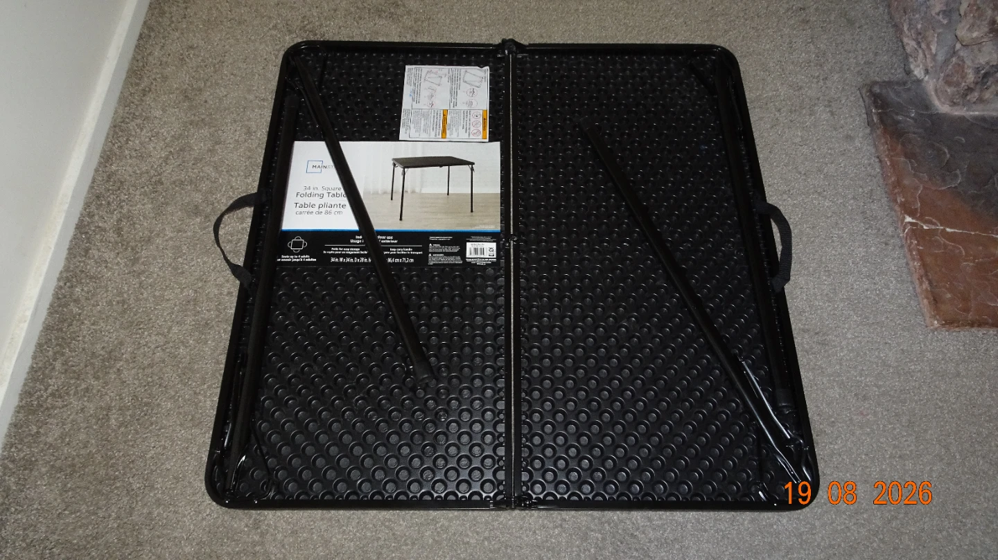 Mainstays 24" Folding Table and 2 Chairs Set - photo 2