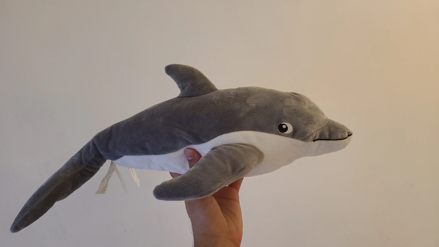 Moving sale - Grey Dolphin Plush Toy