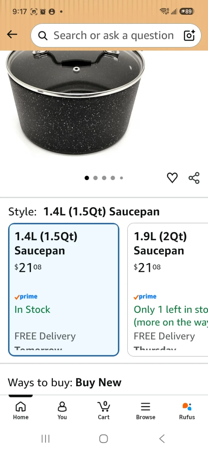 Non stick sauce pan - photo 2